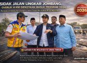 Sidak Jalan Lingkar Jombang, Overlay 4 Km Dipastikan Masuk Program 2026