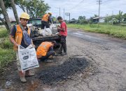 PUPR Tulungagung Tambal Jalan Dukuh–Macanbang, Titik Rawan Kecelakaan Jadi Prioritas