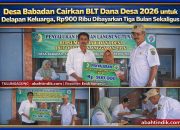 Desa Babadan Cairkan BLT Dana Desa 2026 untuk Delapan Keluarga, Rp900 Ribu Dibayarkan Tiga Bulan Sekaligus