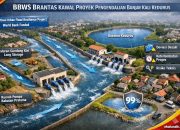 Balai Besar Wilayah Sungai Brantas Kawal Proyek Pengendalian Banjir Kali Kedurus
