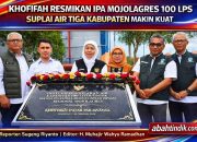 Khofifah Resmikan IPA Mojolagres 100 LPS, Suplai Air Tiga Kabupaten Jawa Timur Makin Kuat