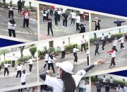 Senam Pagi Kejati Jatim: Menguatkan Jasmani, Menyongsong Ramadhan dengan Kebersamaan