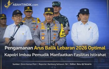 Kapolri Pastikan Pengamanan Arus Balik Lebaran 2026 Optimal, Pemudik Diimbau Manfaatkan Fasilitas Istirahat