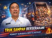 Pemkot Surabaya Klarifikasi Video Truk Sampah Berserakan di Jalan
