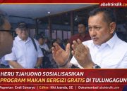 Heru Tjahjono Sosialisasikan Program Makan Bergizi Gratis di Tulungagung, Libatkan Petani dan UMKM Lokal