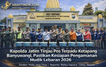 Kapolda Jatim Tinjau Pos Terpadu Ketapang Banyuwangi, Pastikan Kesiapan Pengamanan Mudik Lebaran 2026