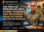 83 Ribu Posbakum Digeber ke Desa, Negara Ubah Total Arah Layanan Hukum Nasional