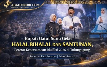 Bupati Gatut Sunu Gelar Halal Bihalal dan Santunan, Pererat Kebersamaan Idulfitri 2026 di Tulungagung