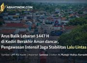Arus Balik Lebaran 1447 H di Kediri Berakhir Aman dan Lancar, Pengawasan Intensif Jaga Stabilitas Lalu Lintas