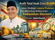Audit Total Anak Cucu BUMN : Jalan Strategis Legacy Prabowo Menutup Kebocoran Kedaulatan Ekonomi