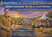 UPT PJJ Banyuwangi Intensifkan Pemeliharaan 154,56 Km Jalan Provinsi Jelang Arus Mudik Lebaran 2026
