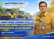Jelang Arus Mudik Lebaran 2026, PU Bina Marga Jatim Perkuat Pemeliharaan Jalan Provinsi