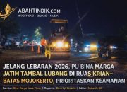 Jelang Lebaran 2026, PU Bina Marga Jatim Tambal Lubang di Ruas Krian–Batas Mojokerto, Prioritaskan Keamanan Pemudik