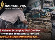 7 Nelayan Ditangkap Usai Curi Besi Penyangga Jembatan Suramadu, Kerugian Ditaksir Hampir Rp100 Juta