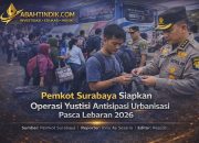 Pemerintah Kota Surabaya Siapkan Operasi Yustisi Antisipasi Urbanisasi Pasca Lebaran 2026