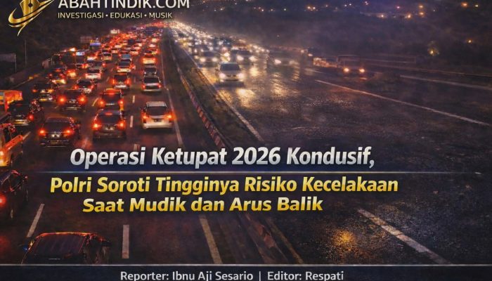 Operasi Ketupat 2026 Kondusif, Polri Soroti Tingginya Risiko Kecelakaan Saat Mudik dan Arus Balik