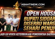 OPEN HOUSE BUPATI SIDOARJO DISERBU WARGA SEHARI PENUH, JADI UJI NYATA KETERBUKAAN PEMERINTAH DAERAH
