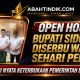 OPEN HOUSE BUPATI SIDOARJO DISERBU WARGA SEHARI PENUH, JADI UJI NYATA KETERBUKAAN PEMERINTAH DAERAH