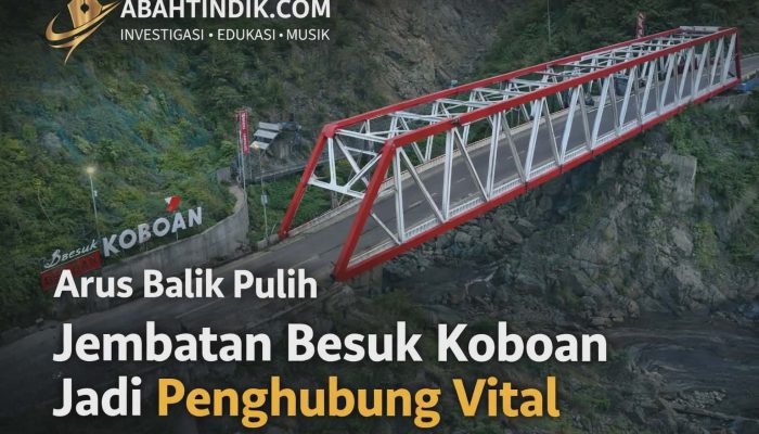 Jembatan Besuk Koboan Lumajang Dibangun Pascabencana Semeru, Kini Jadi Infrastruktur Vital Penghubung Wilayah