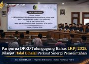 Paripurna DPRD Tulungagung Bahas LKPJ 2025, Dilanjut Halal Bihalal Perkuat Sinergi Pemerintahan