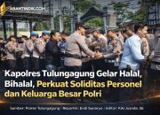 Kapolres Tulungagung Gelar Halal Bihalal, Perkuat Soliditas Personel dan Keluarga Besar Polri