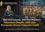 Usai Libur Lebaran, Wali Kota Mojokerto Tekankan Disiplin ASN dan Percepat Kinerja Pelayanan Publik