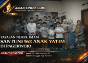 Ramadan Penuh Berkah, Yayasan Nurul Imam Pagerwojo Santuni 162 Anak Yatim