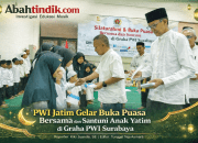 PWI Jatim Gelar Buka Puasa Bersama dan Santuni Anak Yatim di Graha PWI Surabaya