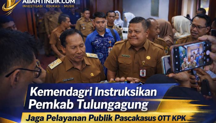 Kemendagri Instruksikan Pemkab Tulungagung Jaga Pelayanan Publik Pascakasus OTT KPK