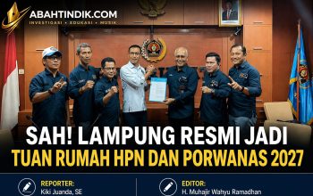Lampung Resmi Jadi Tuan Rumah HPN dan Porwanas 2027