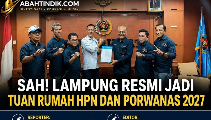 Lampung Resmi Jadi Tuan Rumah HPN dan Porwanas 2027