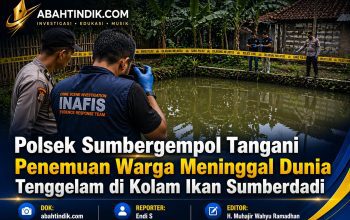 Polsek Sumbergempol Tangani Penemuan Warga Meninggal Dunia Tenggelam di Kolam Ikan Sumberdadi