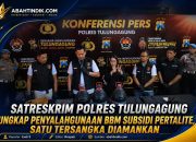 Satreskrim Polres Tulungagung Ungkap Penyalahgunaan BBM Subsidi Pertalite, Satu Tersangka Diamankan
