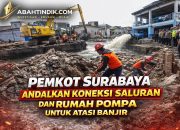 Pemkot Surabaya Andalkan Koneksi Saluran dan Rumah Pompa untuk Atasi Banjir