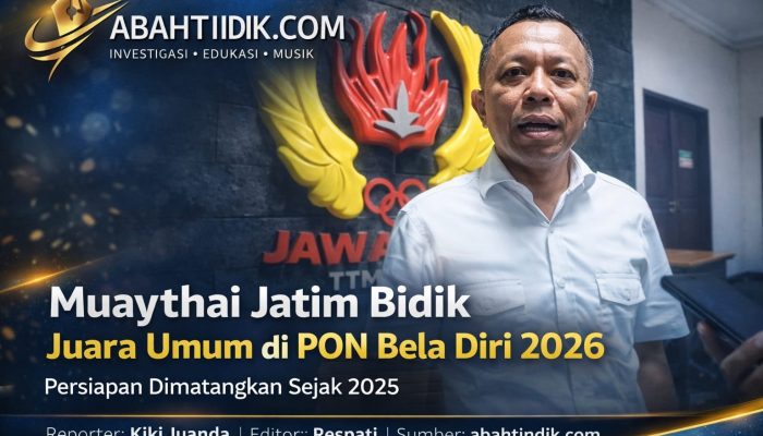 Muaythai Jatim Bidik Juara Umum di PON Bela Diri 2026, Persiapan Dimatangkan Sejak 2025
