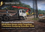 Percepat Infrastruktur Konektivitas, DPUB Bina Marga Jatim Targetkan 7 Jembatan Rampung Desember 2026