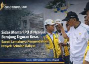 Sidak Menteri PU di Nganjuk Berujung Teguran Keras, Soroti Lemahnya Pengendalian Proyek Sekolah Rakyat