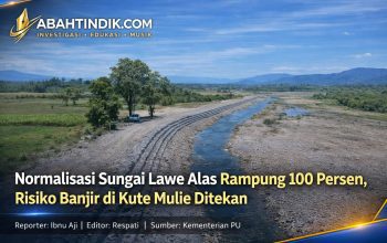 Normalisasi Sungai Lawe Alas Rampung 100 Persen, Risiko Banjir di Kute Mulie Ditekan