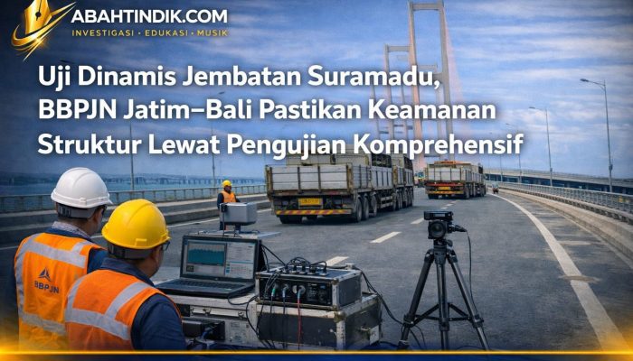 Uji Dinamis Jembatan Suramadu, BBPJN Jatim–Bali Pastikan Keamanan Struktur Lewat Pengujian Komprehensif