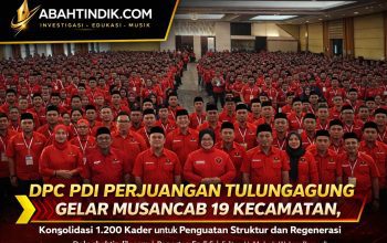 DPC PDI Perjuangan Tulungagung Gelar Musancab 19 Kecamatan, Konsolidasi 1.200 Kader untuk Penguatan Struktur dan Regenerasi