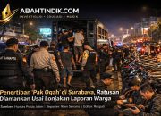 Penertiban “Pak Ogah” di Surabaya, Ratusan Diamankan Usai Lonjakan Laporan Warga