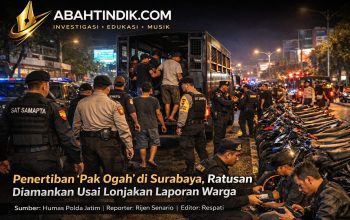 Penertiban “Pak Ogah” di Surabaya, Ratusan Diamankan Usai Lonjakan Laporan Warga