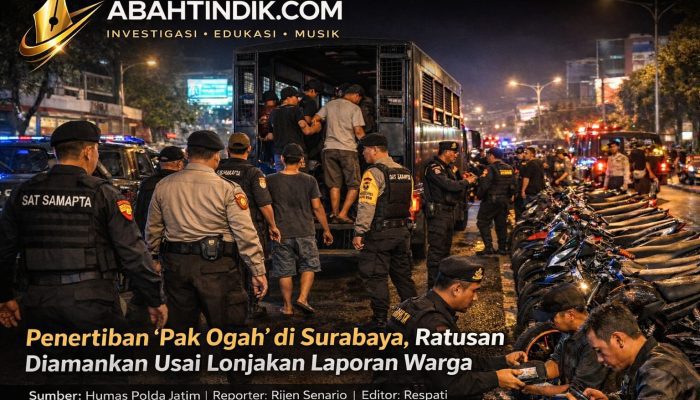 Penertiban “Pak Ogah” di Surabaya, Ratusan Diamankan Usai Lonjakan Laporan Warga