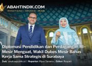 Diplomasi Pendidikan dan Perdagangan RI–Mesir Menguat, Wakil Dubes Mesir Bahas Kerja Sama Strategis di Surabaya
