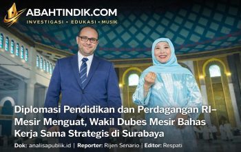 Diplomasi Pendidikan dan Perdagangan RI–Mesir Menguat, Wakil Dubes Mesir Bahas Kerja Sama Strategis di Surabaya