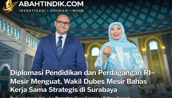 Diplomasi Pendidikan dan Perdagangan RI–Mesir Menguat, Wakil Dubes Mesir Bahas Kerja Sama Strategis di Surabaya
