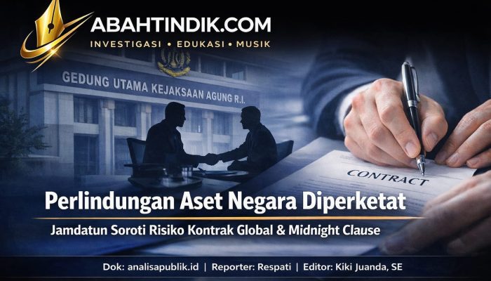 Penguatan Perlindungan Aset Negara, Jamdatun Soroti Risiko Kontrak Internasional hingga “Midnight Clause”