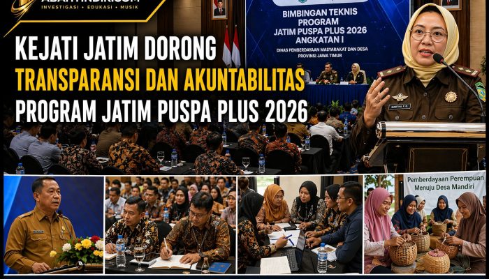 Kejati Jatim Dorong Transparansi dan Akuntabilitas Program Jatim Puspa Plus 2026