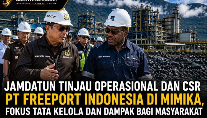 JAMDATUN Tinjau Operasional dan CSR PT Freeport Indonesia di Mimika, Fokus Tata Kelola dan Dampak bagi Masyarakat