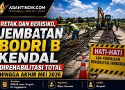 Retak dan Berisiko, Jembatan Bodri B Kendal Direhabilitasi Total hingga Akhir Mei 2026